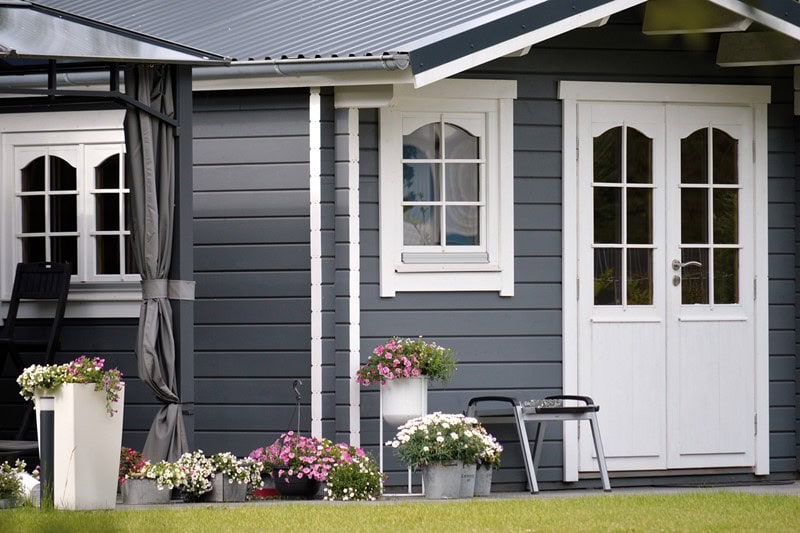 Blockhaus für den Garten