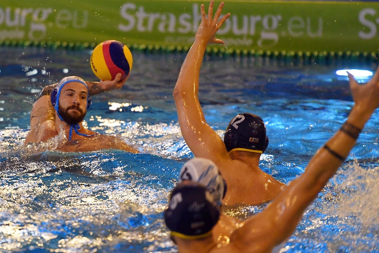 Wasserball Spiel